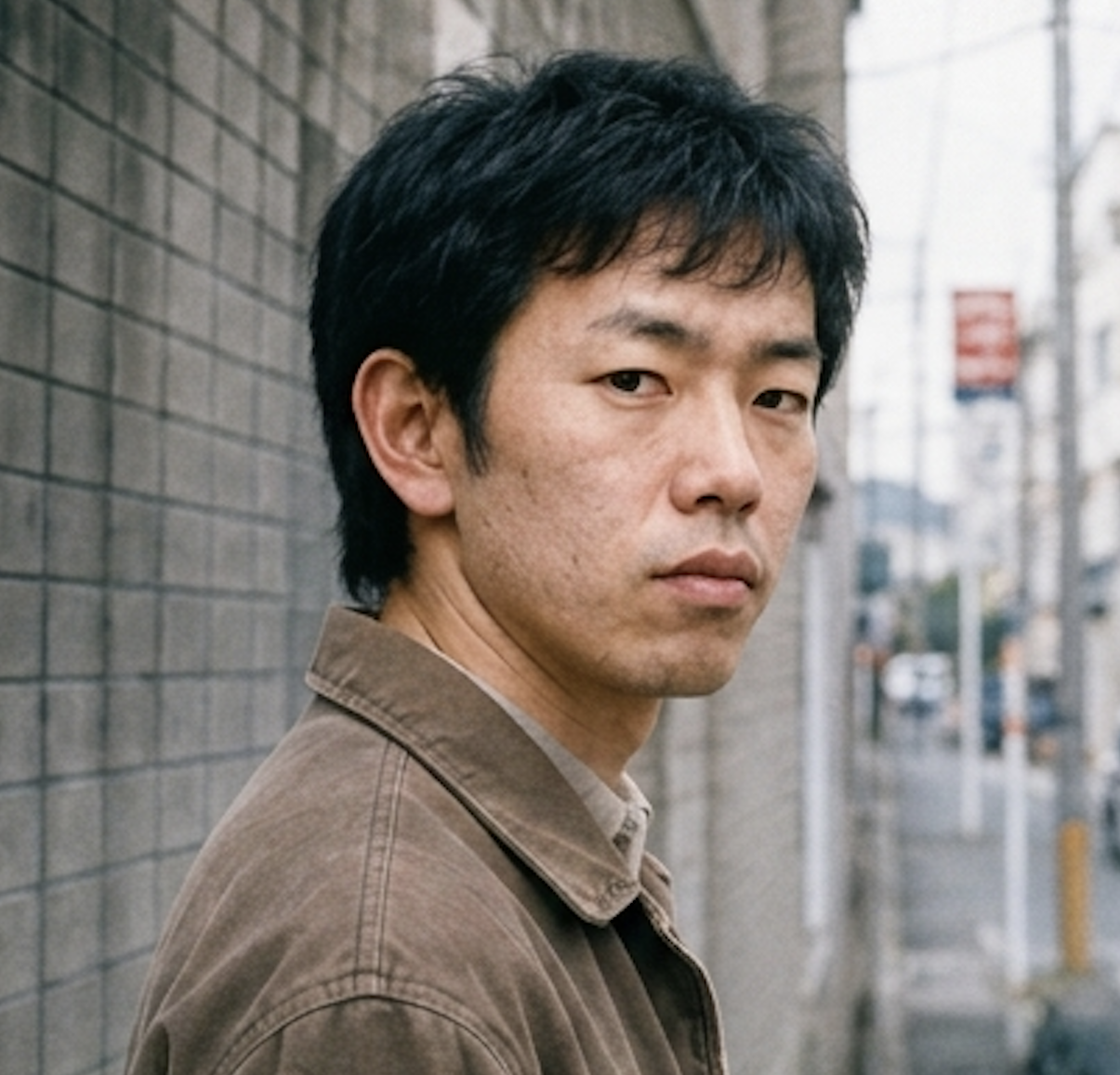 2005년 당시 촬영된 다키자와 히데키 용의자의 사진